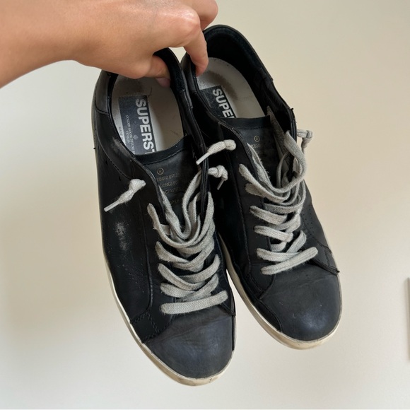 Men’s Golden Goose Superstar Sneakers - Size 43 / 10 - Picture 5 of 7